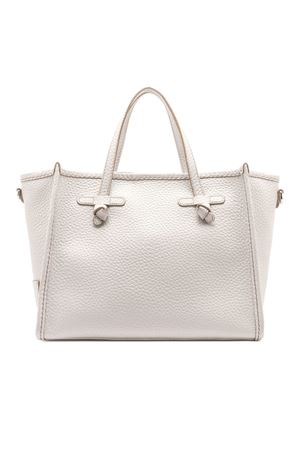 Marcella shopping bag in sand-tone leather GIANNI CHIARINI | BS9332BBL211